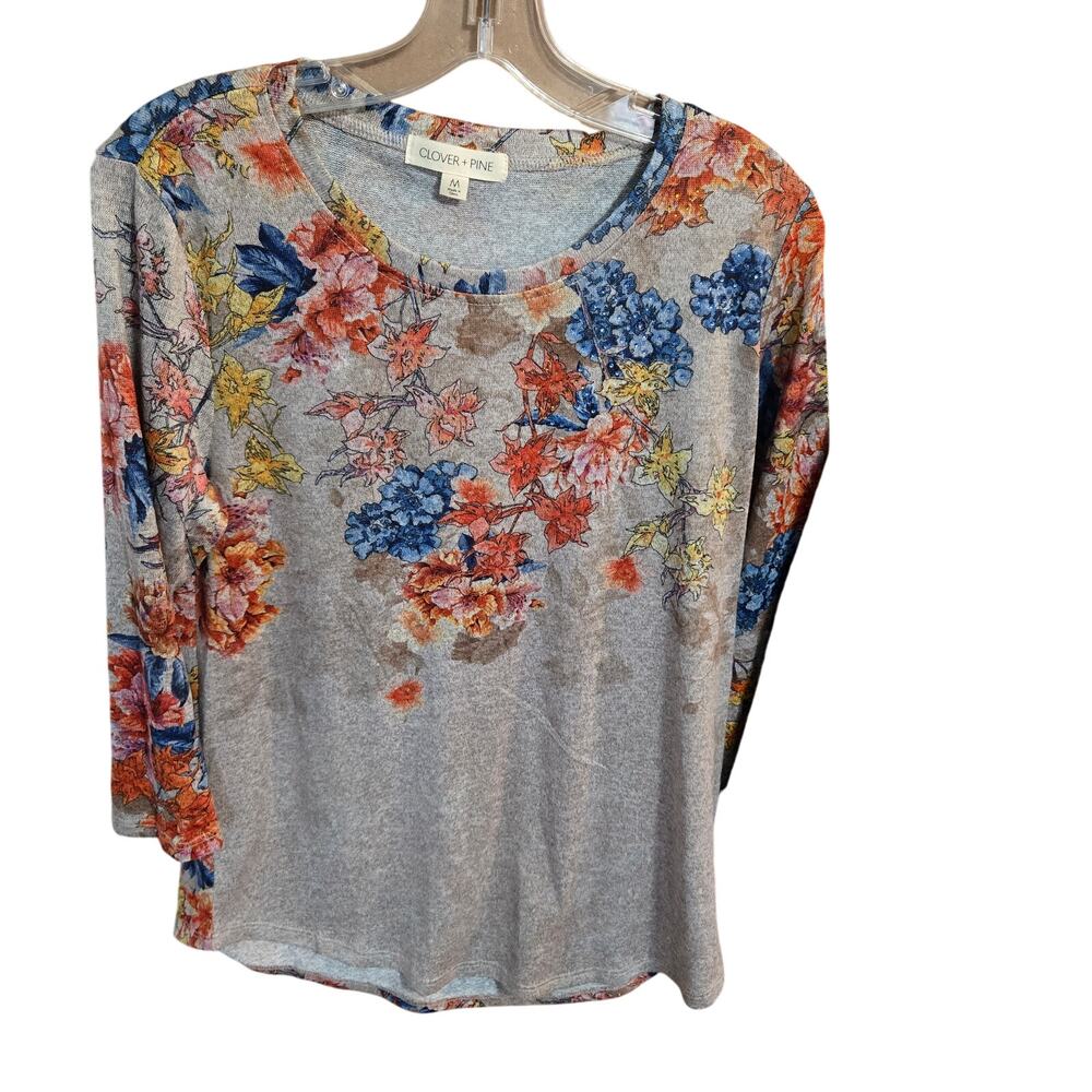 Women's Medium 8 10 Tops Shirts Blouses Sweaters Wholesale Bulk Lot of 4 M - Picture 5 of 6